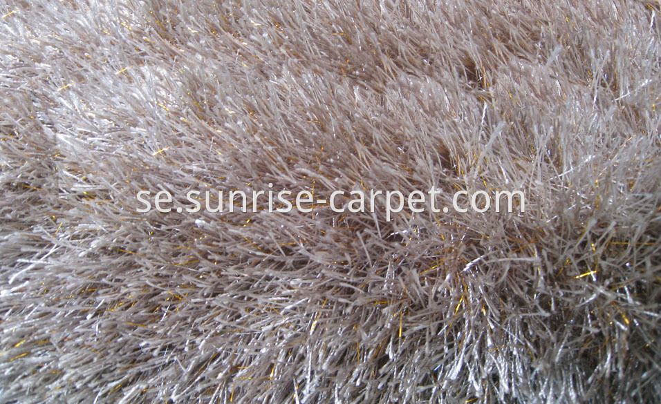 1200D Thick Silk Yarn with Lurex Carpet